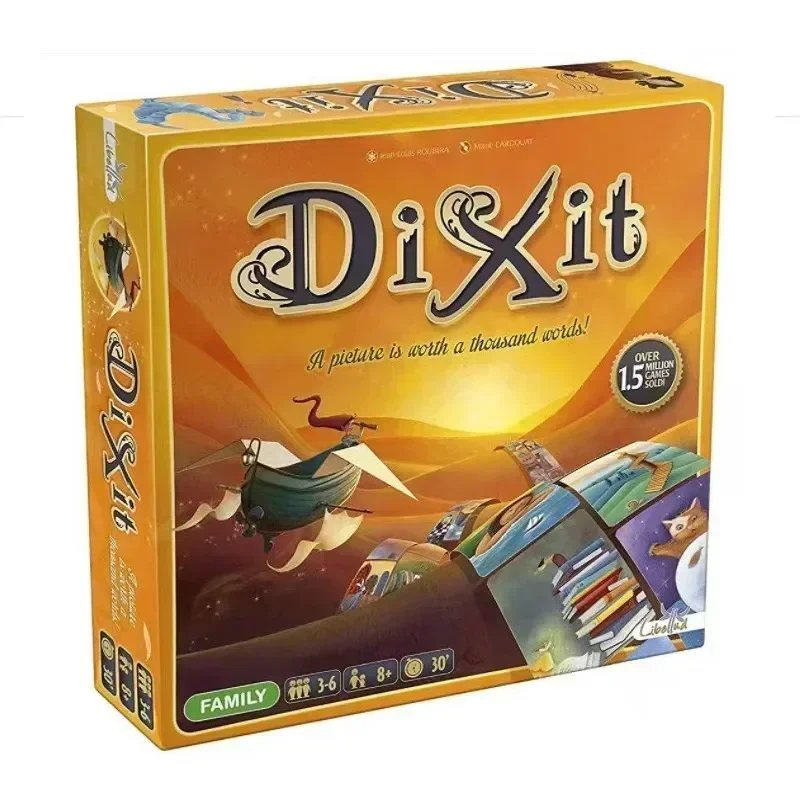 Dixit Words in English Party Strategy Board Games Card Board Games Card Interactive Games Children\'s Toys