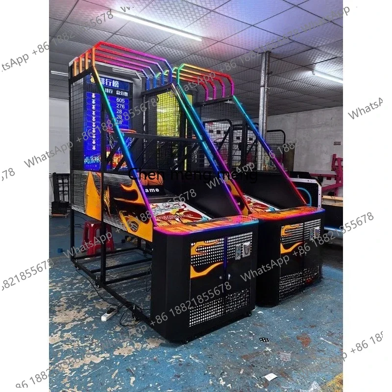 Adult basketball machine video basketball machine, slot game machine, park video game equipment