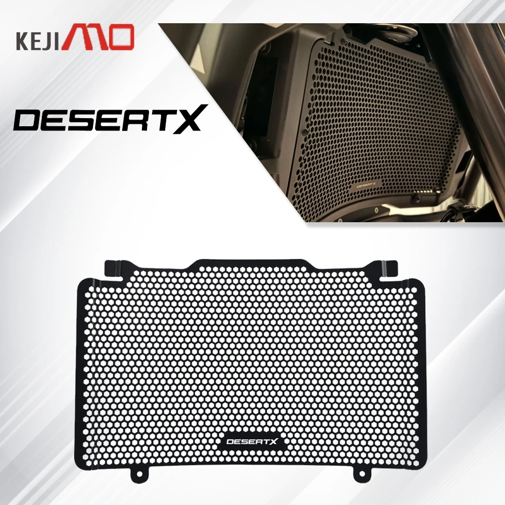 

For Ducati DesertX Desert X Rally 2022 2023 2024 2025 Motorcycle Aluminum Radiator Guard Grille Cover Protector Protective Grill