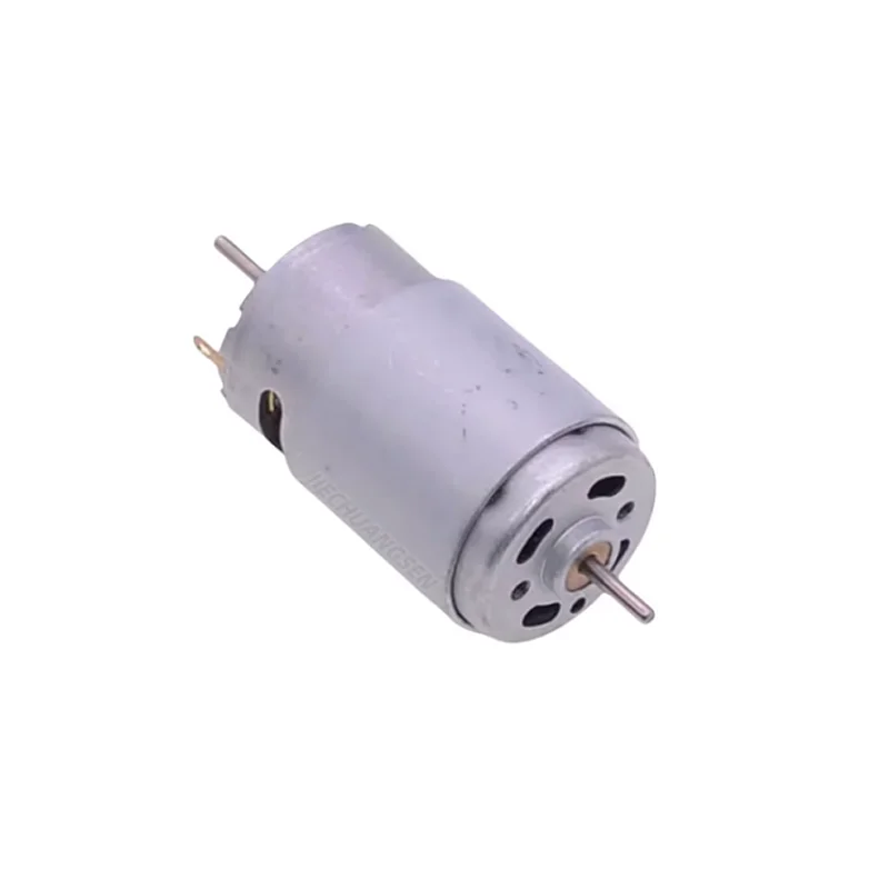 RS390 Micro DC Motor DC12V6V Dual Shaft Motor With Fan High Speed Motor(12000rpm-25000rpm)