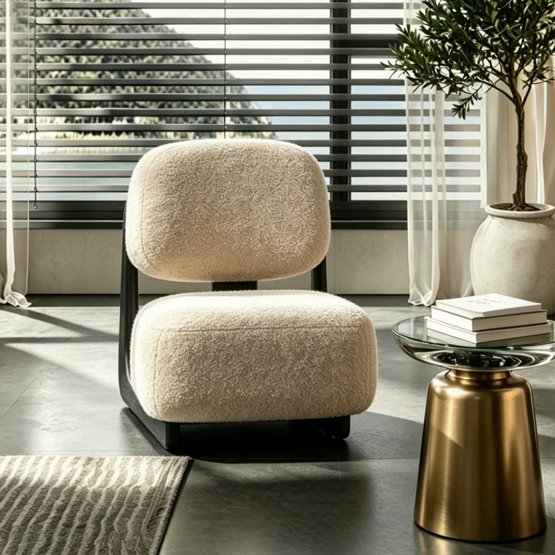 

Stool Accent Living Room Chairs Vanity Nordic Designer Comfy Living Room Chairs Lounge Reading Single Sillas Luxury Furniture