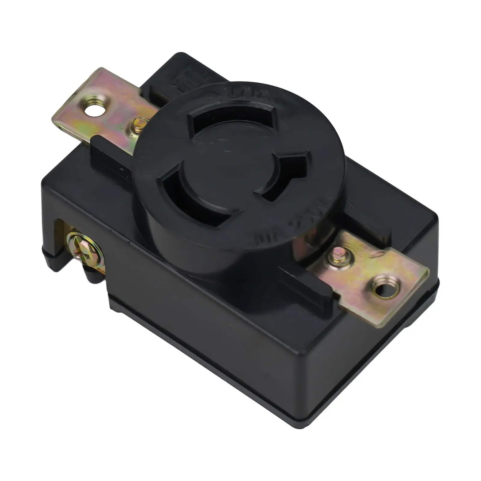 3 Pin Generator Socket for 2KW Generators 168f170f AC250V 30A Suitable for Welding Equipment and Other Electrical Needs
