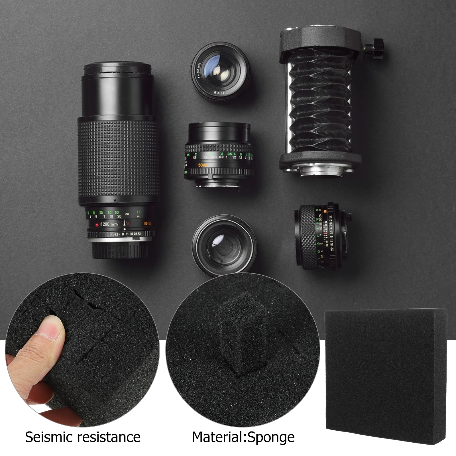 اليد ممزقة متقلب الإسفنج 250x250x80 مللي متر مقاومة للصدمات رغوة مجلس التعبئة المواد الاستخدام اليومي التفاف بطانات تسليم إدراج