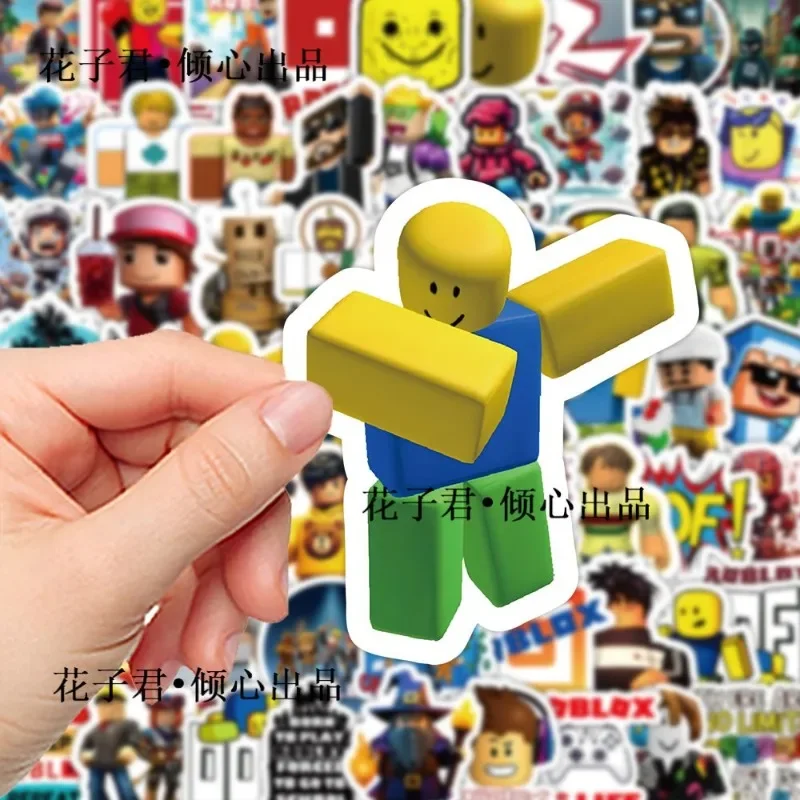 Neue Robloxs-Peripherie-Aufkleber, kreative Cartoon-Spielfiguren, wasserfeste Aufkleber, Party-Geschenke für den täglichen Bedarf – Detail 3