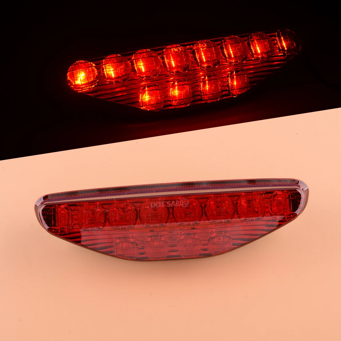 

33700-HP1-601 Motorcycle 12V Red LED Rear Brake Tail Stop Light Fit For Honda TRX450ER 2006-2014 TRX450R 2006 2007 2008 2009