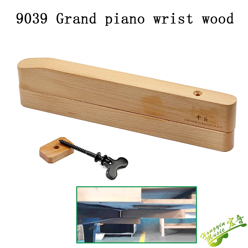 HUATOOL Piano GP grand piano wrist wood 9039 key side wood screws Black head locking screw fittings diy piano accessories