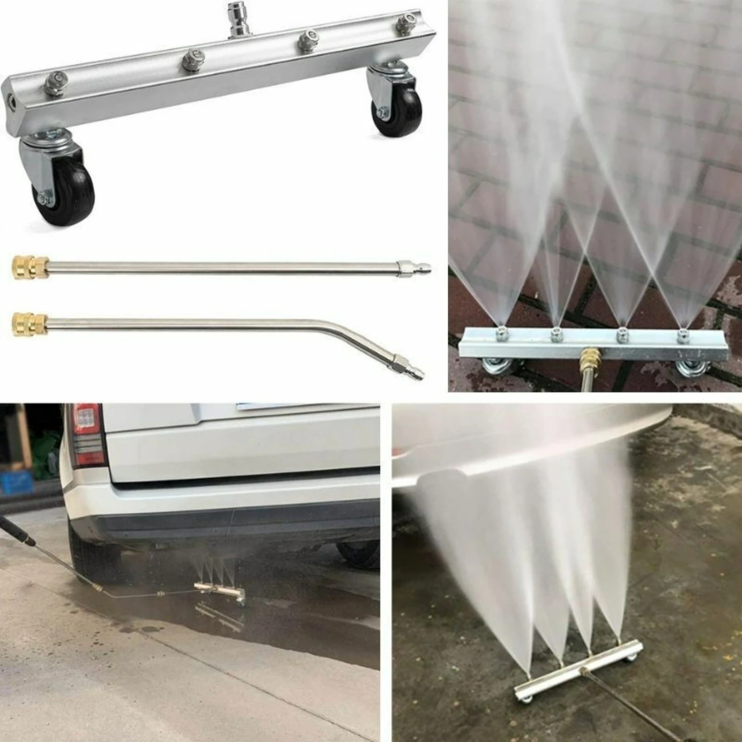 

Effortless, Powerful, and Effective High Pressure Broom for Superior Cleaning - Achieve Spotless Finish with Intense Underbody W