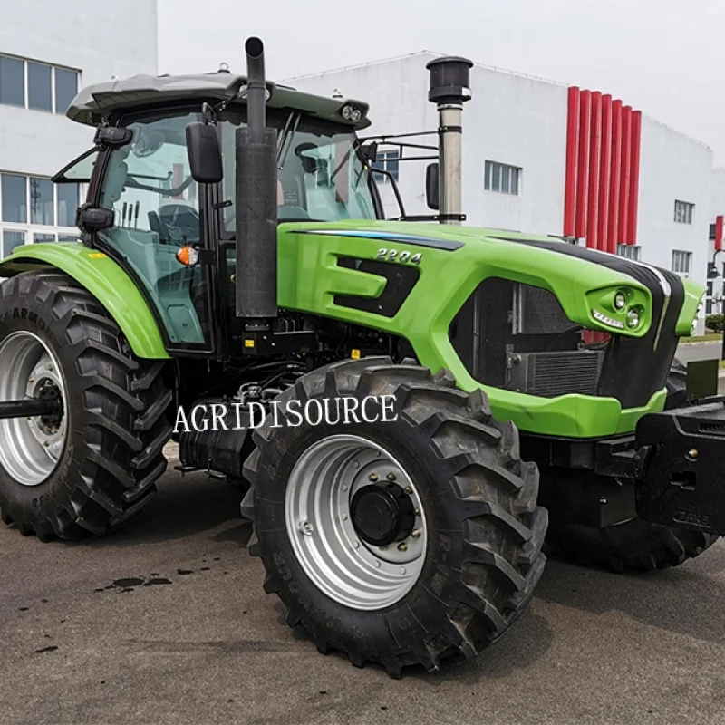 China: Hot selling en hoge kwaliteit 140 pk agrarische bergkas maïs tarwe aardbei tractor landbouw gemaakt in China