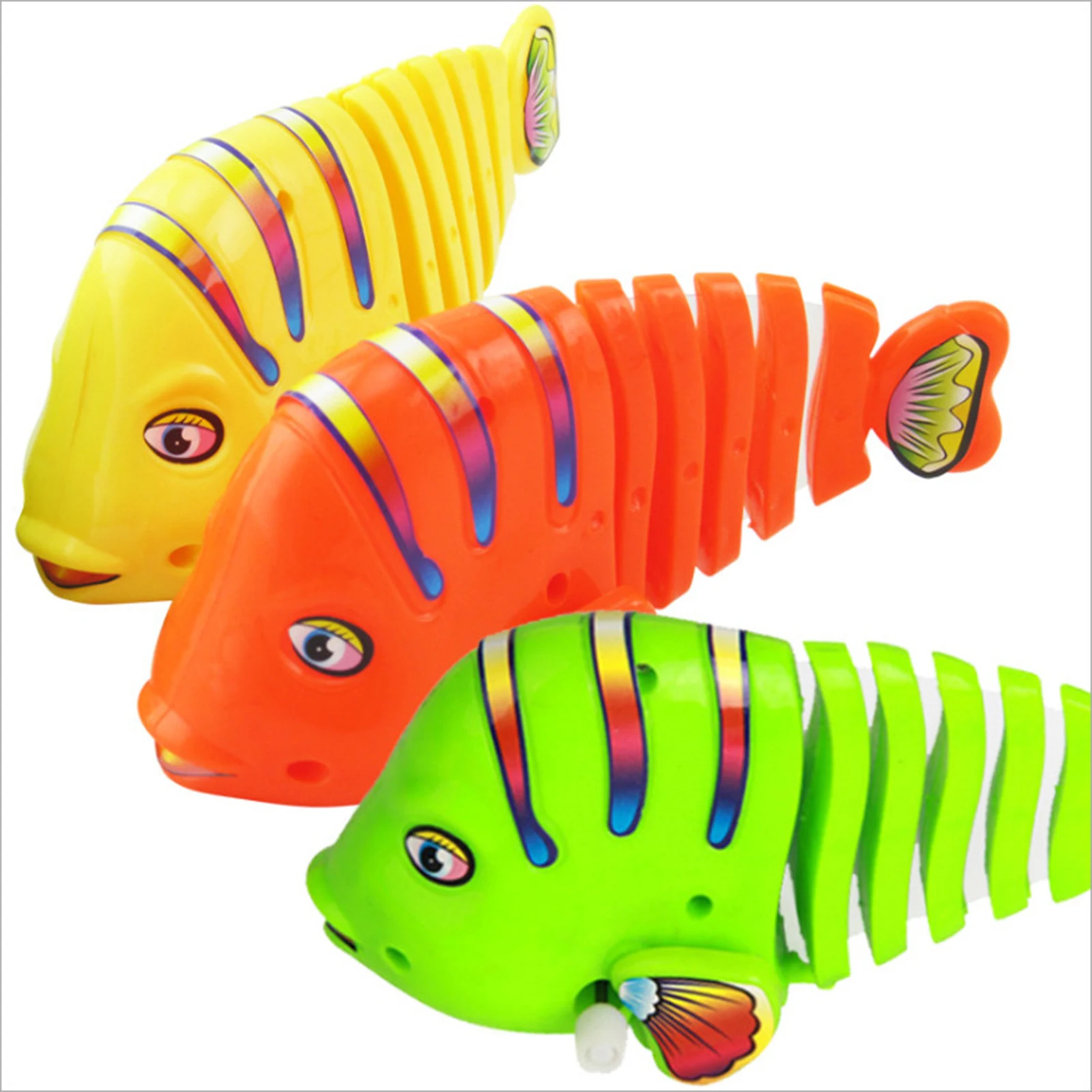 

Wind Up Fish Clockwork Toys Vivid and Lovely Design Parent-Child Interactive Toys Birthday Gifts for Boys and Girls