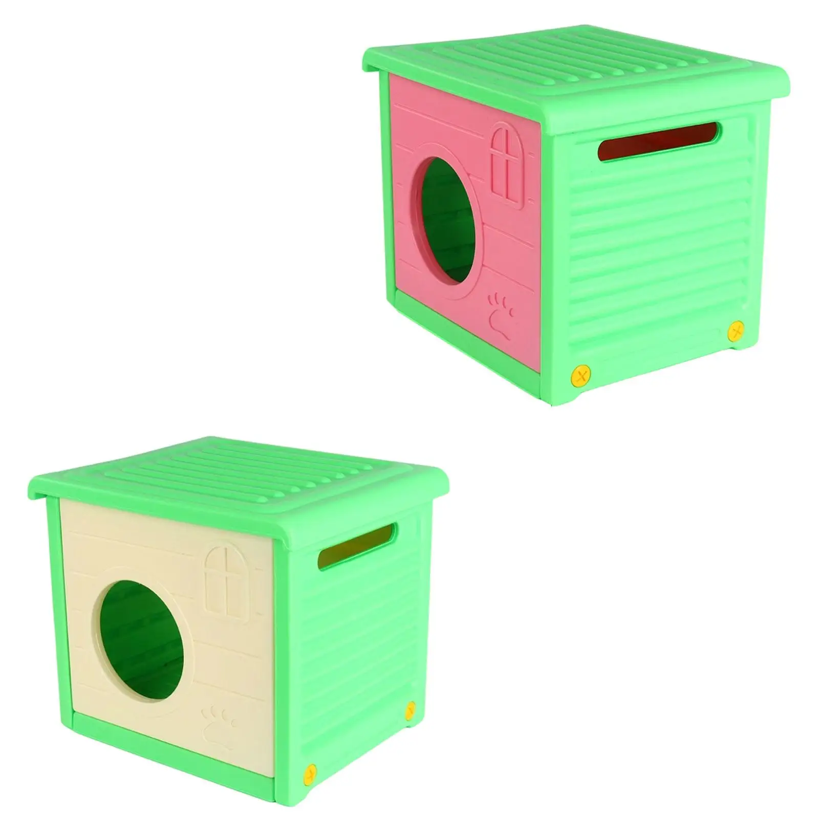 

Уличный кошачий домик, уличное укрытие для домашних животных, устойчивая к атмосферным воздействиям просторная пещерная кровать, укрытие для бродячих кошек для уличного хомяка, домашний ежик