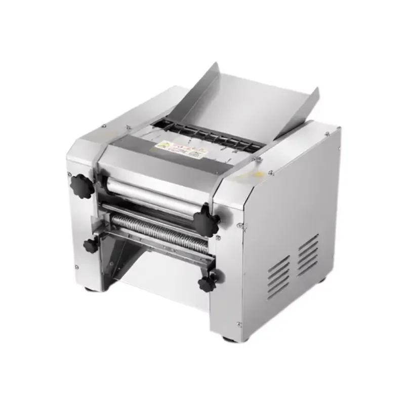 Tabletop Electric Dough Sheeter Machine Semi Automatic Pizza Dough Roller Press Pasta Maker for Home and Commercial Kitchen
