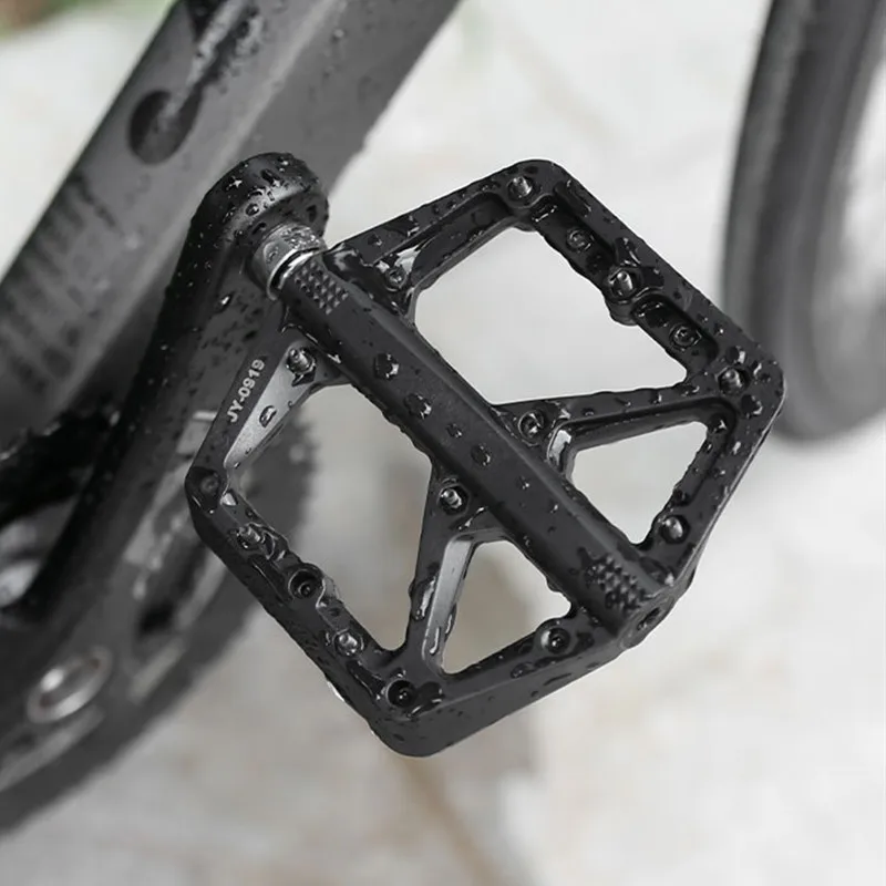

Ultralight Durable Nylon Fiber Mtb Mountain Bike Pedals High Strength Flat Anti-slip Bearings Bicycle Pedals Cycling Parts
