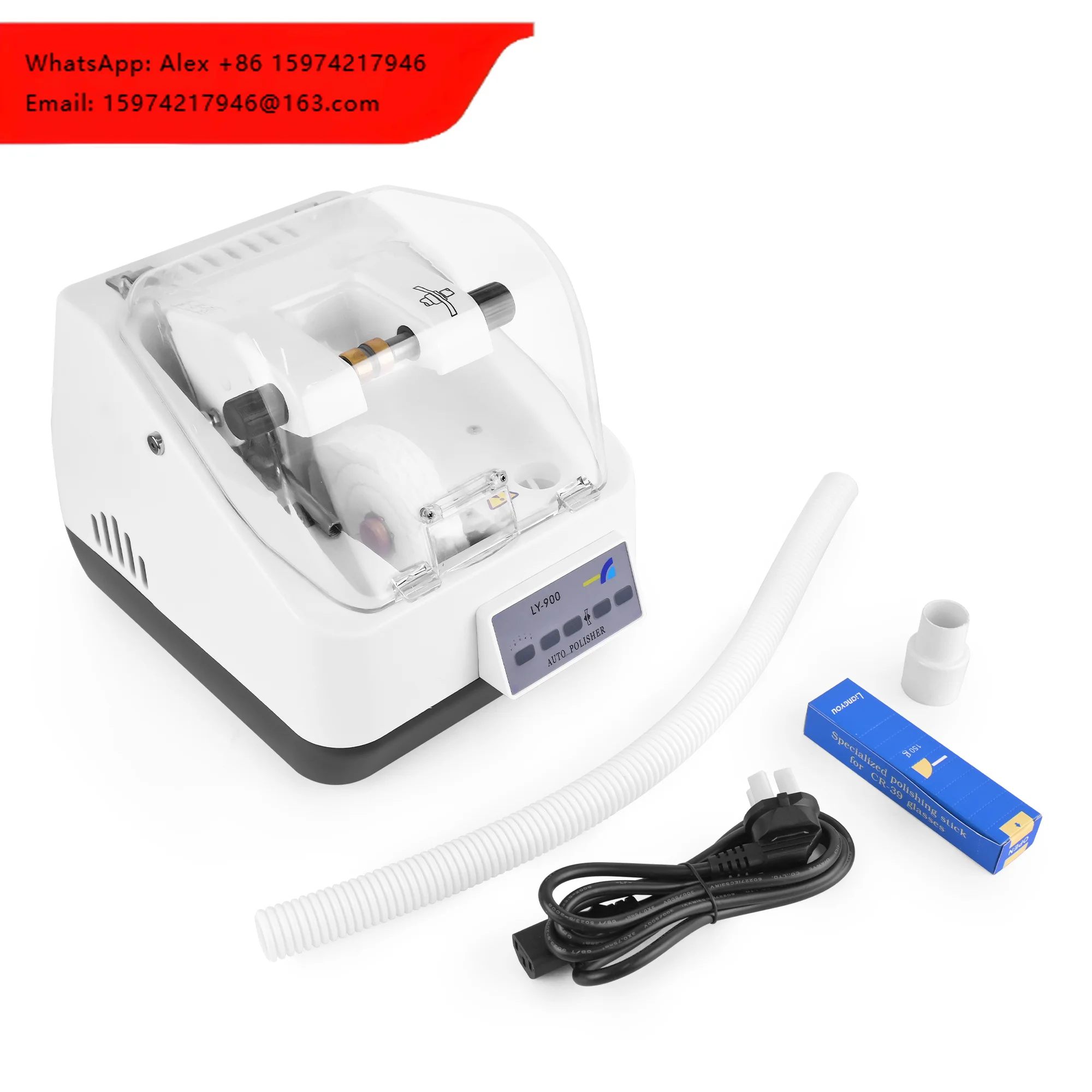 

SJ Optics Optical Lens Polisher LY-900 Auto Lens Polishing Machine Polisher For Lens Generators
