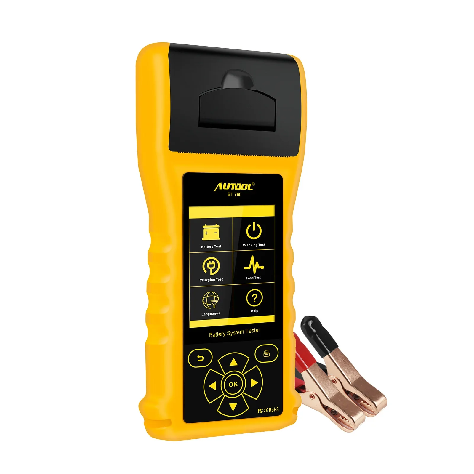 

Car Battery Charging Tester Original A-u-t-o-o-l BT760 Vehicle Digital Analyzer Test Tools