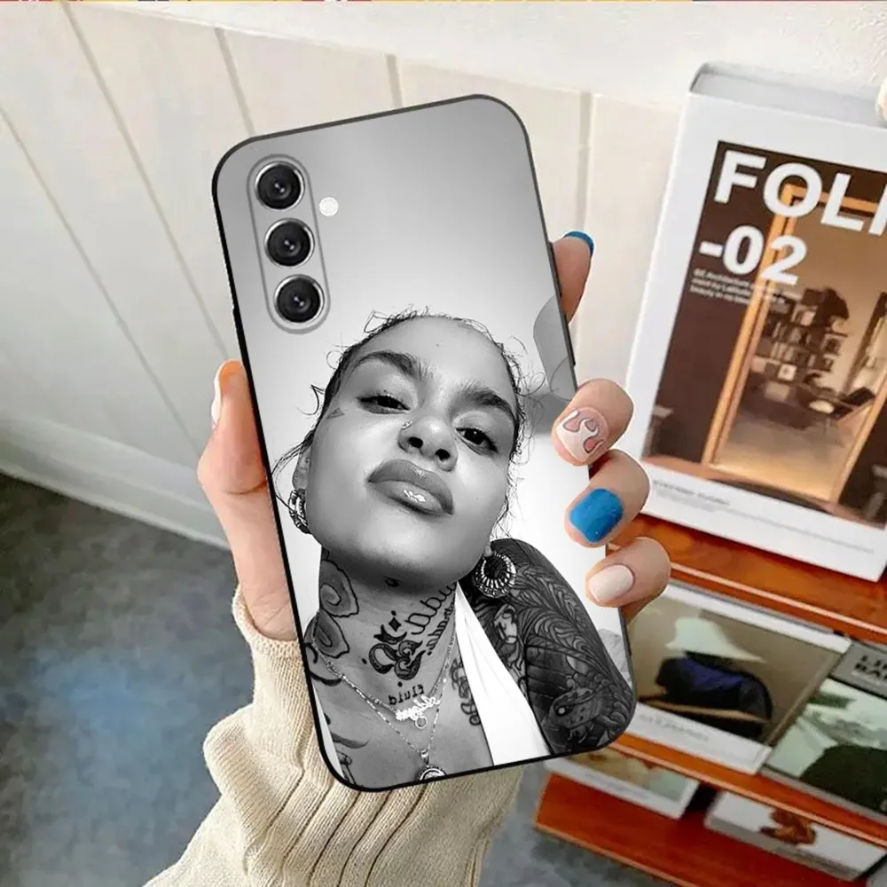 Singer Kehlani Parrish Phone Case For Samsung Galaxy A13,A21s,A22,A31,A32,A52,A53,A71,A80,A91 Soft Black Cover image 6