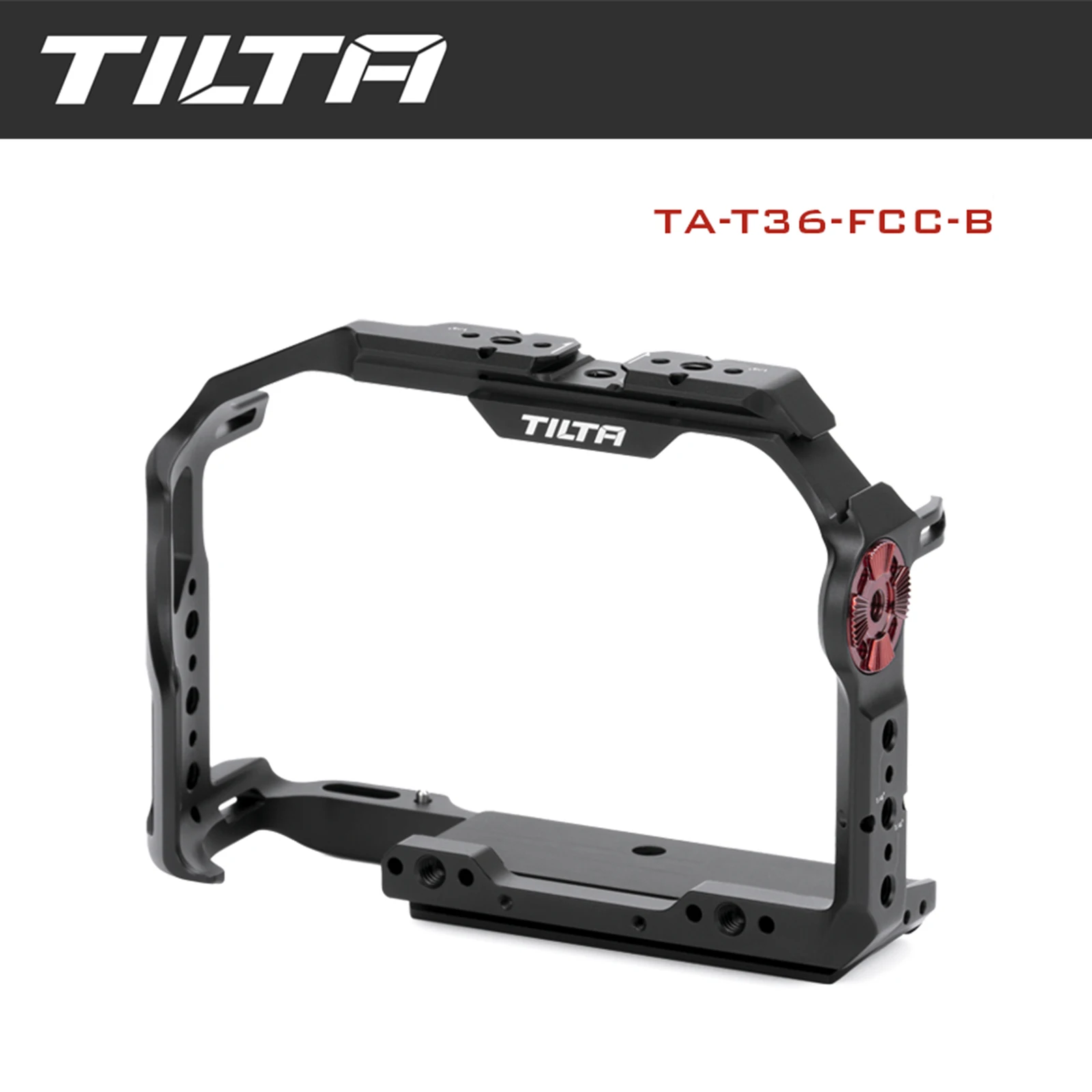 TILAT Camera Cage Dslr rig for Fujifilm X-H2S Camera Basic Kit TA-T36-A-B  Cage Top Handle Lens Adapter Support TA-T36-FCC-B