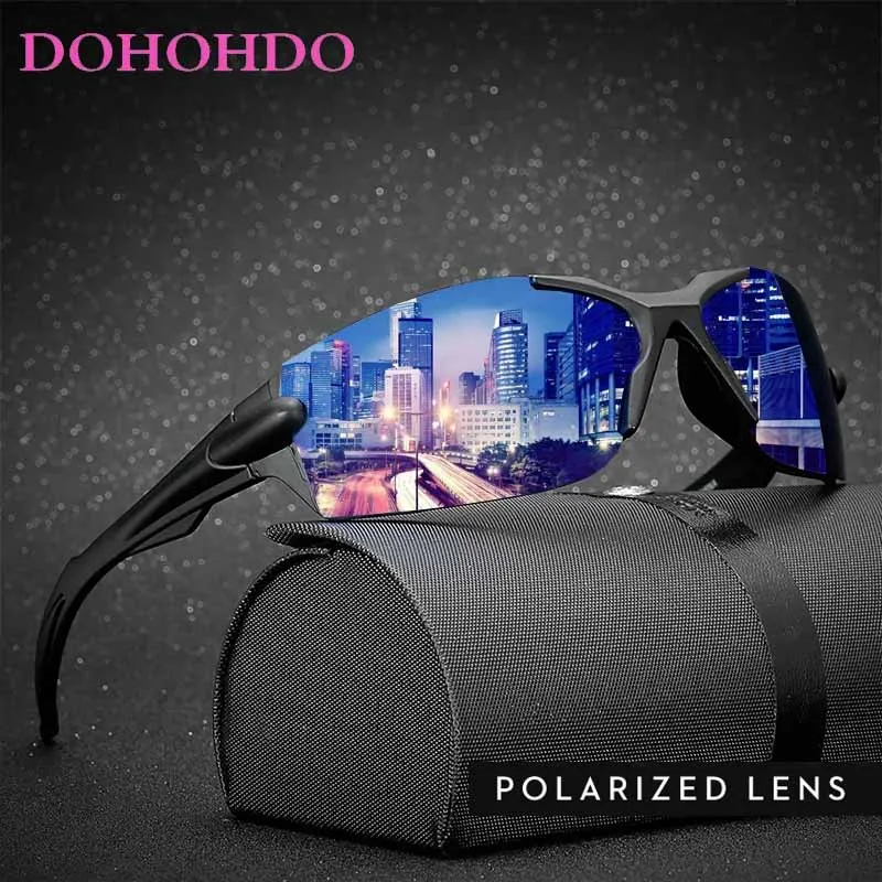 

2025 Brand Night Vision Polarized Sunglasses Men Women Outdoor Sports Driving Anti-Glare Fishing Cycling Glasses Goggles UV400