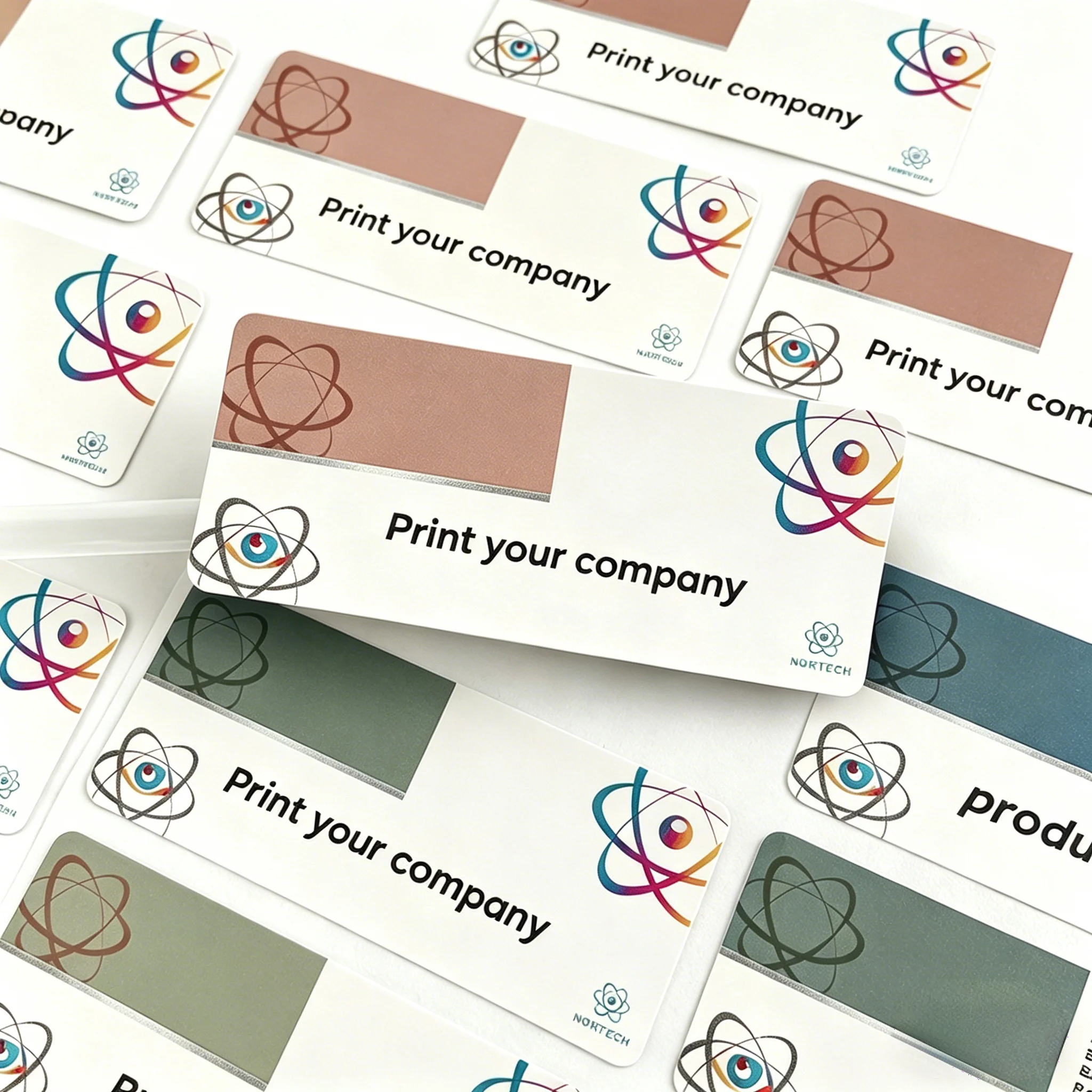 Custom Waterproof Vinyl Stickers Paper Packaging Boxes for 3ml 5ml 10ml Small Cosmetic Perfume Vials Bottles view 5