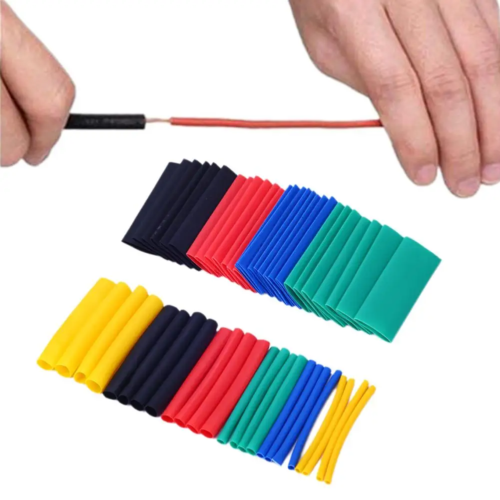 127/328/580Pcs Heat Shrink Tubing Kit EVA Material in - Ideal for Electrical Insulation, Repairs, and Wire Conne