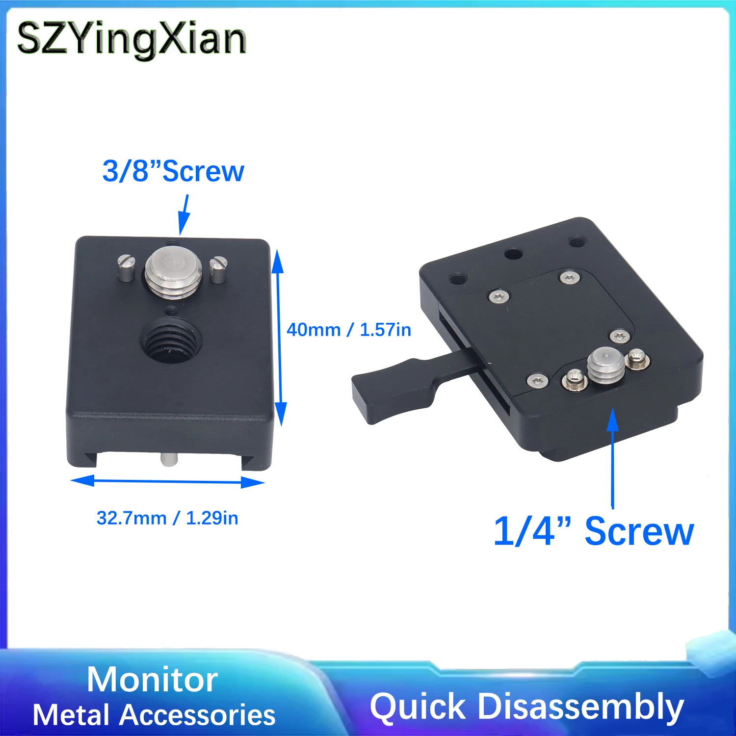 ARRI EVF Base Mount Adapter For MVF-1 MVF-2 CView S EVF Electronic Viewfinder Mounting Base Bracket