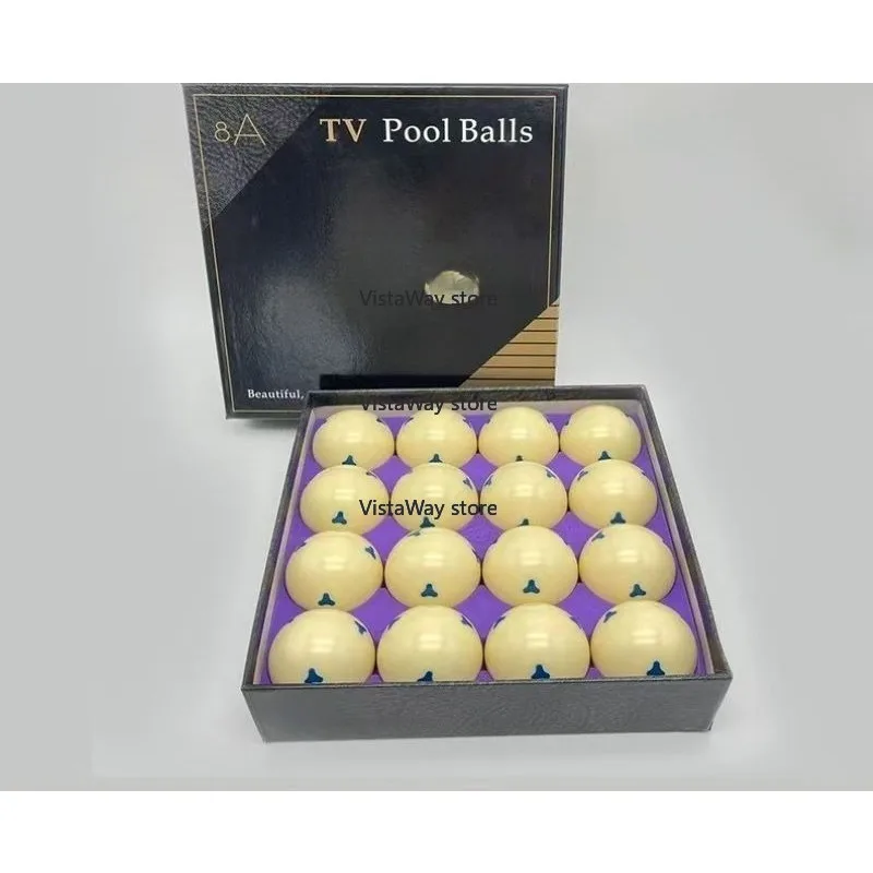 Customizable 5.72cm Resin White TRIANGLE Cue Ball High Quality Coaching Snooker & Billiard Supplies Logo Pool Sports Mother Ball