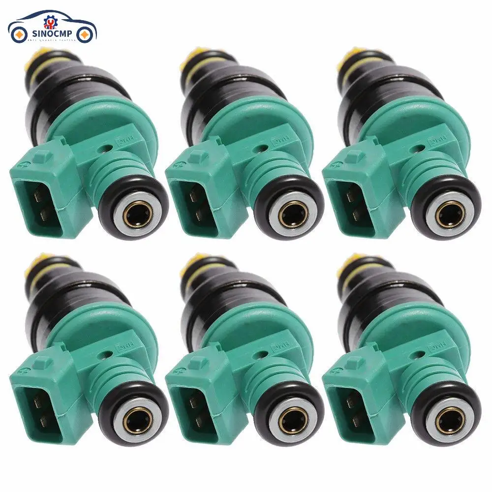 

0280150415 SINOCMP 6PCS Bosch Fuel Injectors For BMW 323i 325i 525i M3 Flow Matched Car Professional Replacement Parts