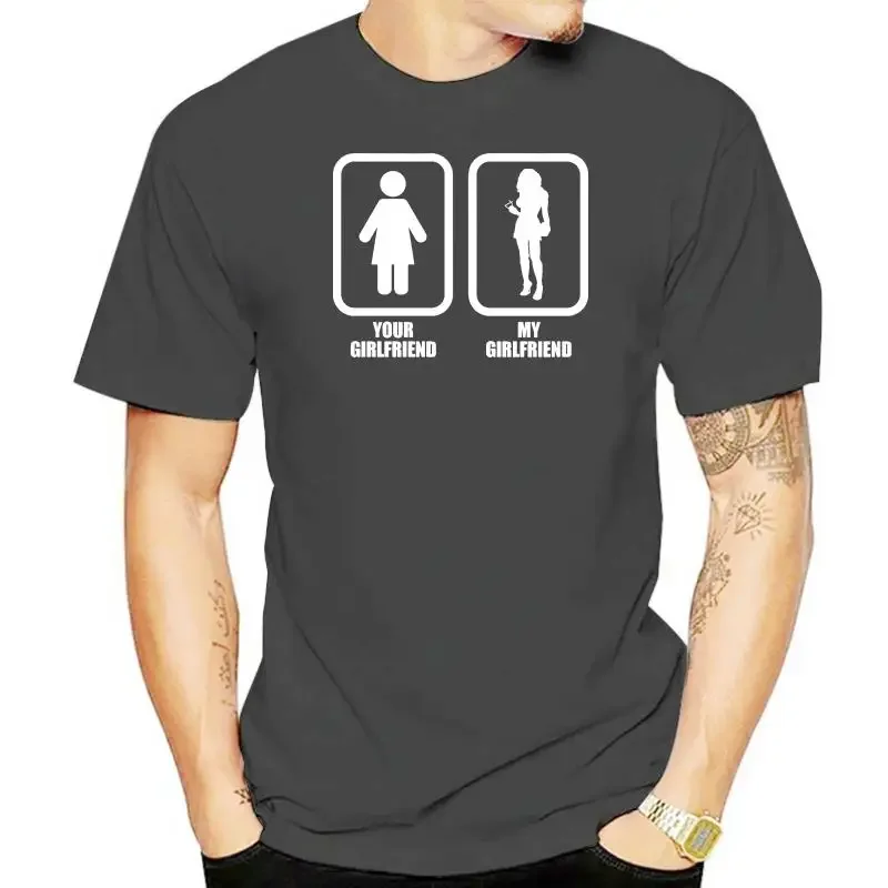 harajuku fashion tu novia mi novia Camiseta divertida hombre - Regalo Para el Eslogan Ofensiva Unisex Fashion T Shirts top tee