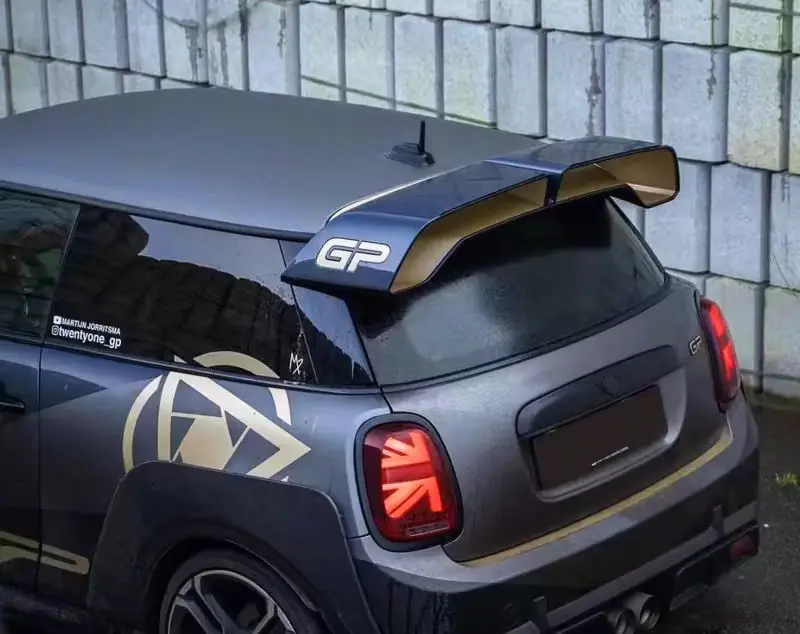 F55 F56 Carbon Fiber Rear Spoiler Roof Wing Exterior Car Accessories (Fit both 3 & 5 doors) For Mini F55 F56 Cooper GP3 style