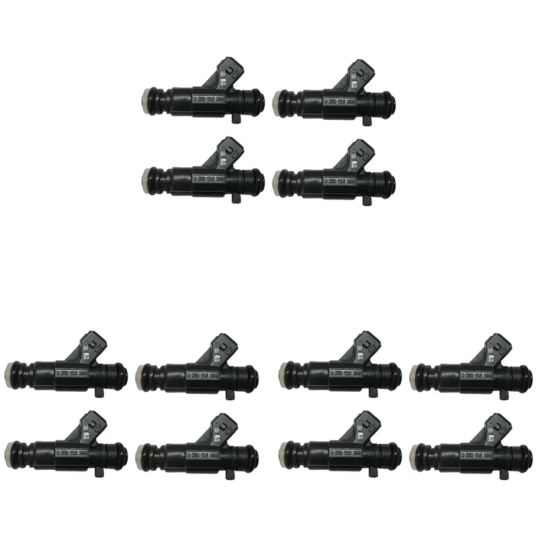 12PCS 0280156399 032906031P Fuel Injector For Volkswagen Suran Golf Fox Crossfox Motor 1.6 8V Flex Car Accessories