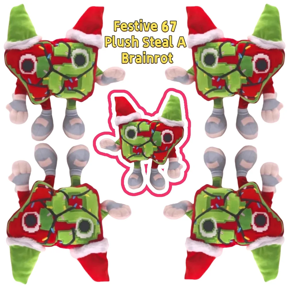 

25 см без кода, праздничная 67, плюшевая рождественская кукла «Скайьова», аниме, периферийные устройства, мягкая коллекция кукол, украшение комнаты, подарки для детей