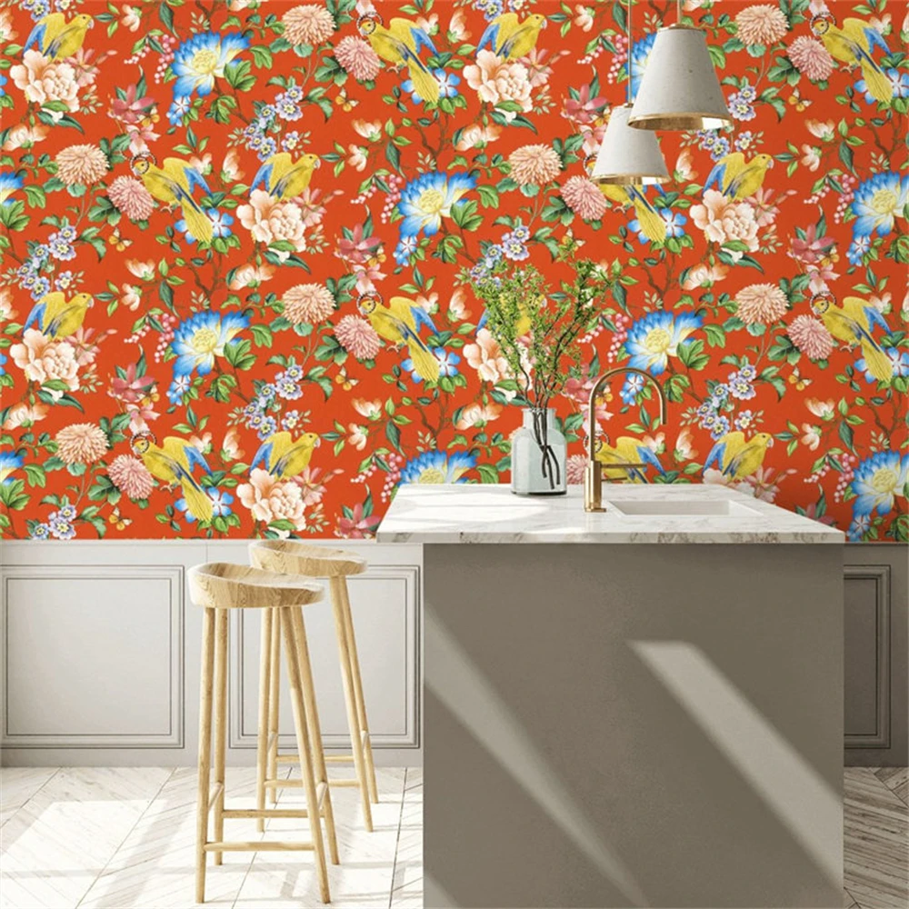 

Индивидуальные 3D фотообои с изображением тропического леса, листьев растений, современные фотообои для гостиной, спальни, настенная роспись, пейзаж