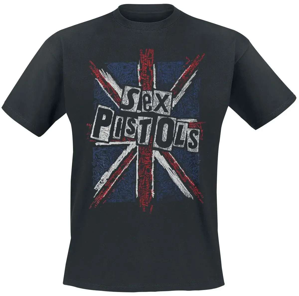 Union Jack Sex PistolsT-Shirt Men Women Metal Rock Band Graphic Tee 100% Cotton Summer Streetwear Top