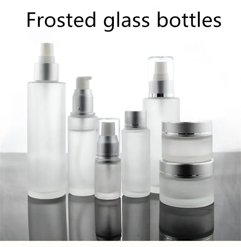 

5g/10g 15ml/20ml/30ml/50ml/80ml/100ml/120ml Spray bottles, Glass Bottle For perfume, Pressure , Cream Jars 2pcs