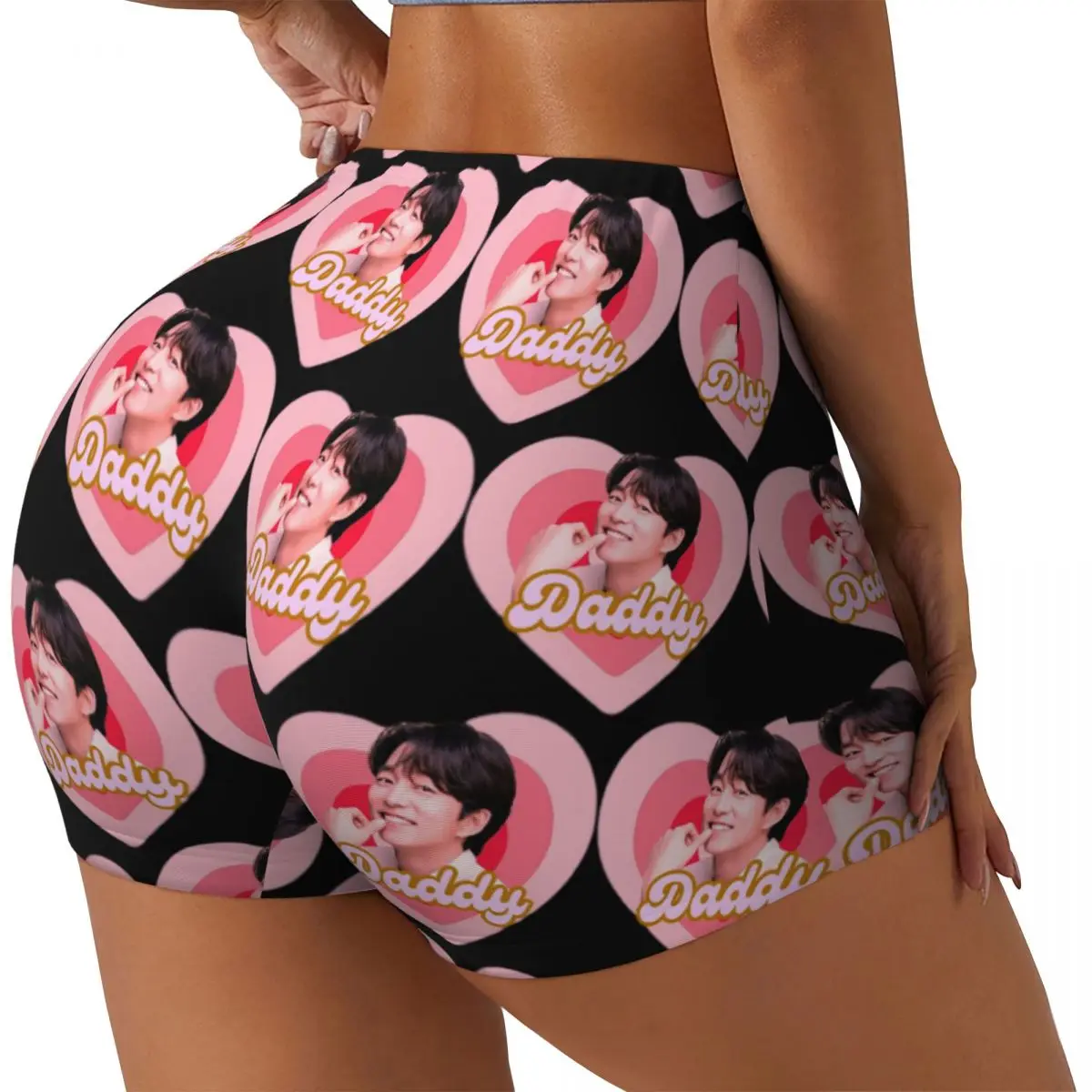 

Пользовательские Gong Yoo женские шорты для тренировок в тренажерном зале, шорты для бега, спортивные шорты для волейбола, байкера, йоги