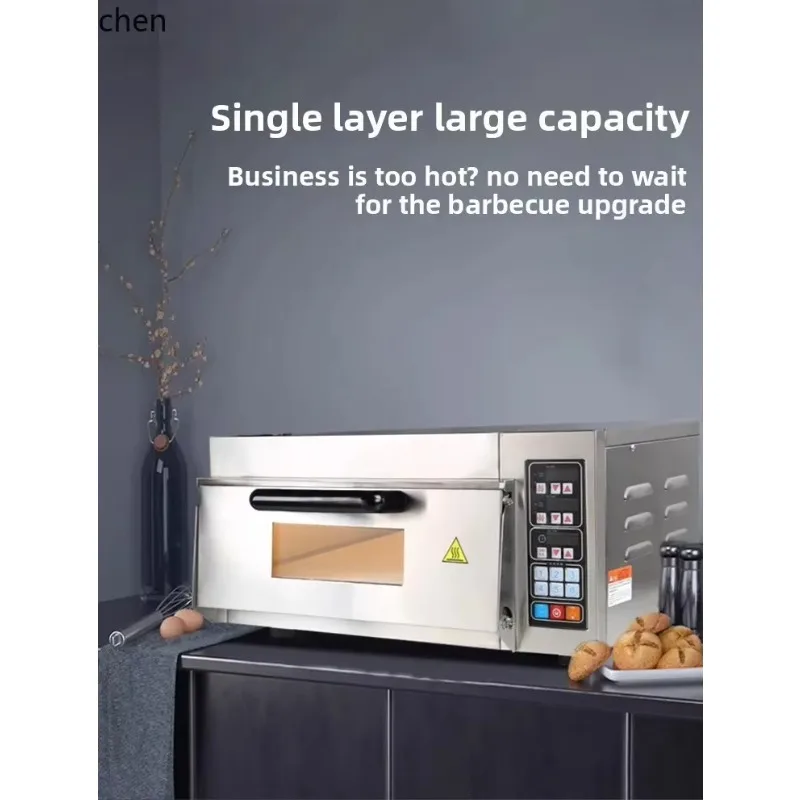 cc26 Oven Commercial Double Layer Professional Pia Oven Bread Cake Large Electric Bake Moon Cake Single