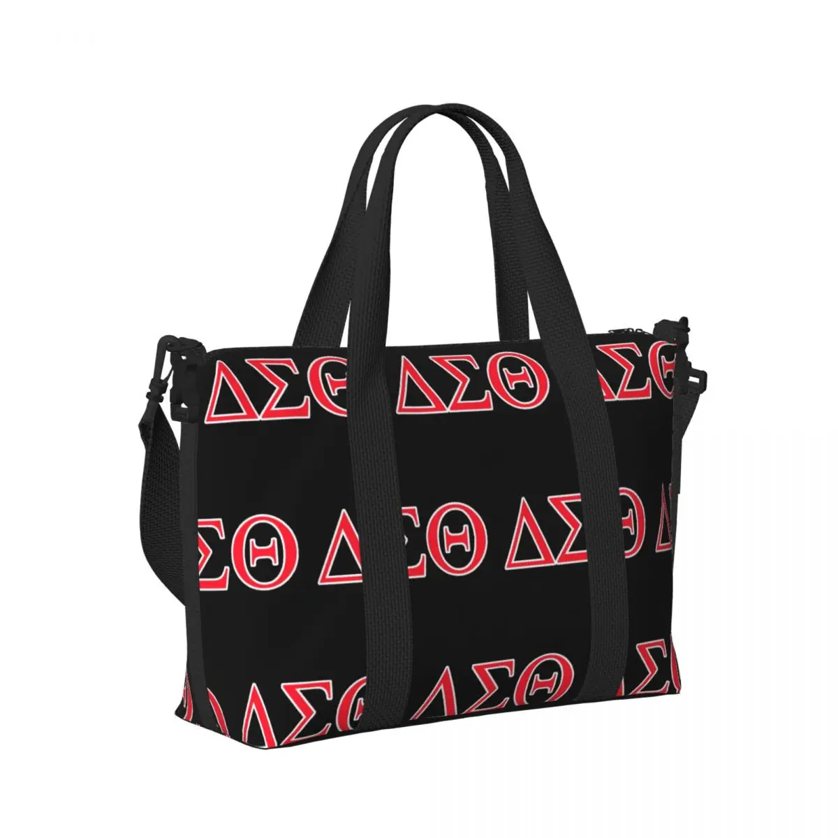 

Пляжная дорожная сумка Delta Sigma Theta Sorority, большая вместительная сумка-тоут для спортзала, спортивная женская дорожная сумка для покупок
