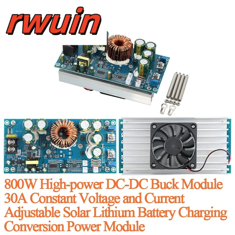 High-power DC-DC Buck Boost Module 300W 12A 600W 15A 25A 800W 30A 900W 15A Power Supply Module