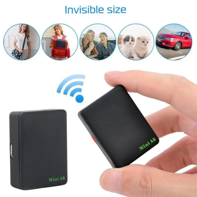 Portable GPS Tracker Smart Mini A8 Global Locator Vehicle Bike Car GSM/GPRS/GPS Tracker Kids Family Pet Tracking GPS Tracker