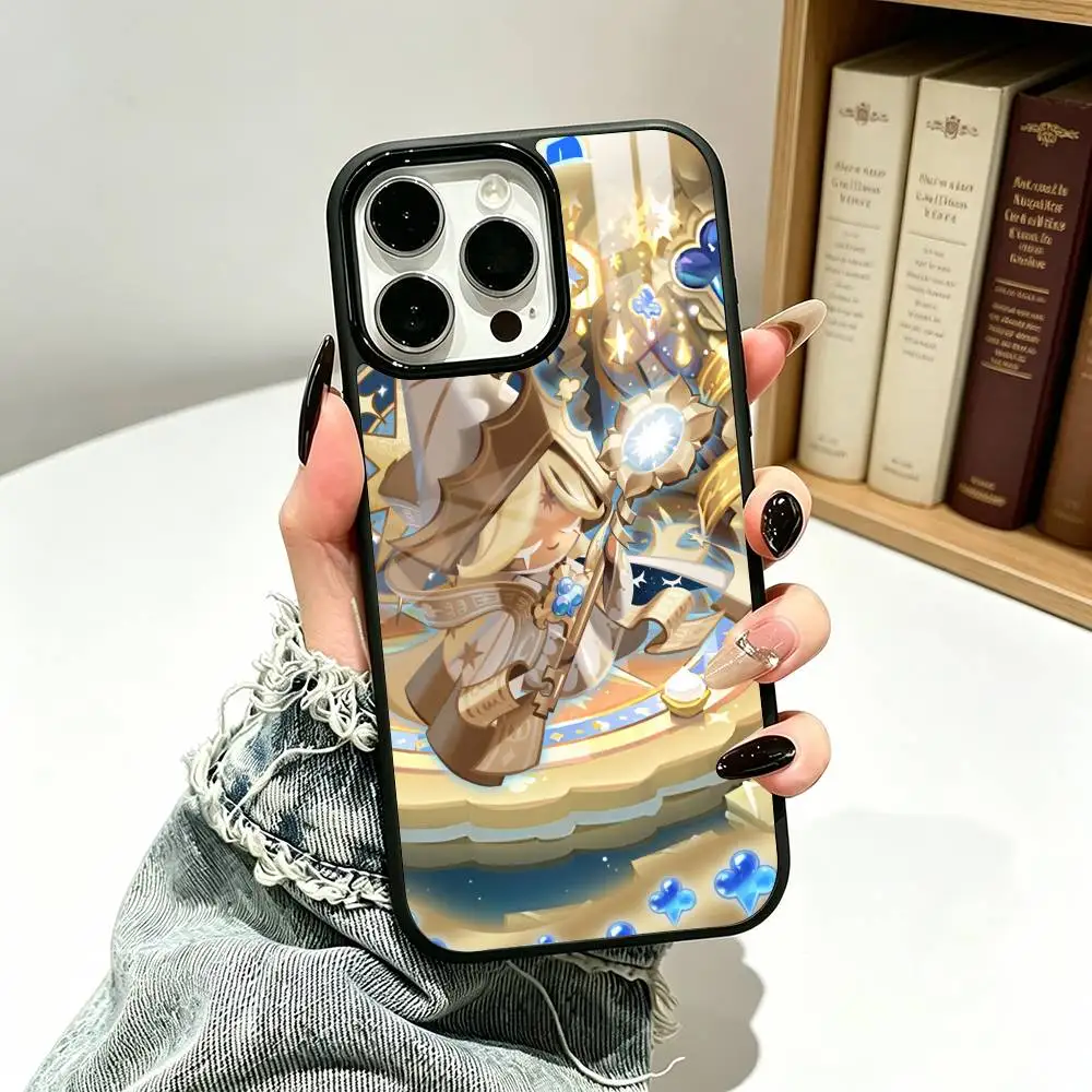 game Cookie Run K-KingdomS For IPhone17/16/15/14/13/12/11 Plus Pro Max Plus Wireless Charger Phone Case