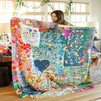 Heart Print Blanket 1