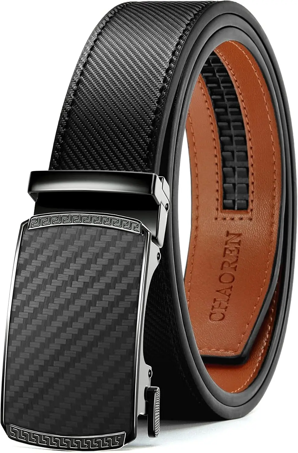 Men's Ratchet Belt 35mm - Customizable Fit, Effortless Style, No Tools Needed