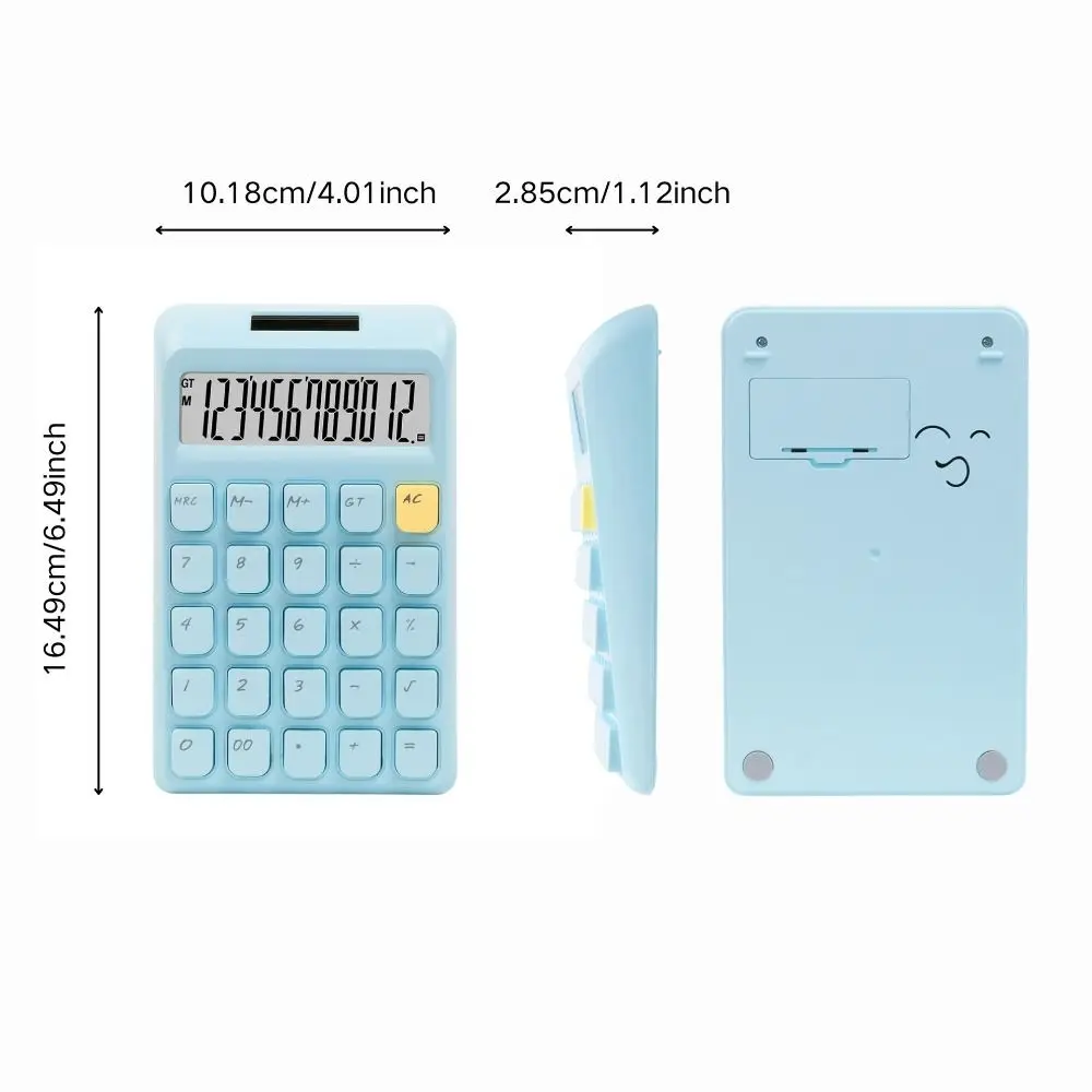 Mechanical Keyboard Mechanical Keyboard Calculator High Sensitivity Button Simple Design High-color Sugar Calculator Candy Color