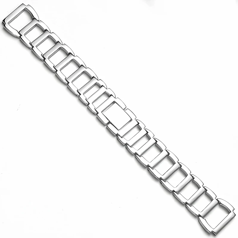 CK 시계용 16MM 솔리드 스테인레스 스틸 시계 밴드 캘빈 클라인 K3G231/236 K2Y231 교체용 손목 밴드 스켈레톤 시계 팔찌