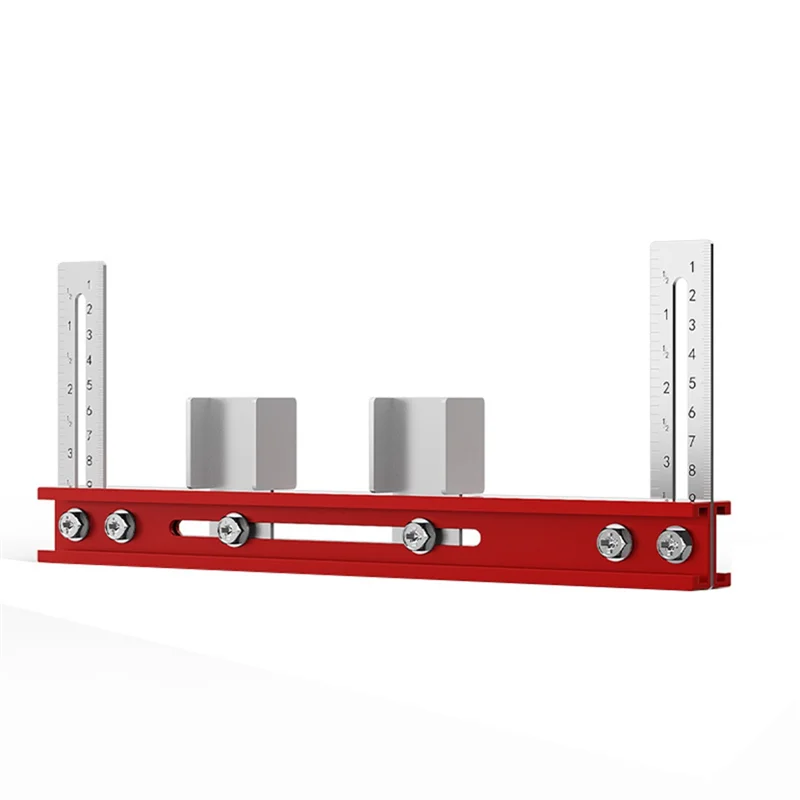 Punching Positioning Ruler For Wardrobe Boom Installation Carpentry Drilling Locator Suspension Rod Install Tools-ABUA
