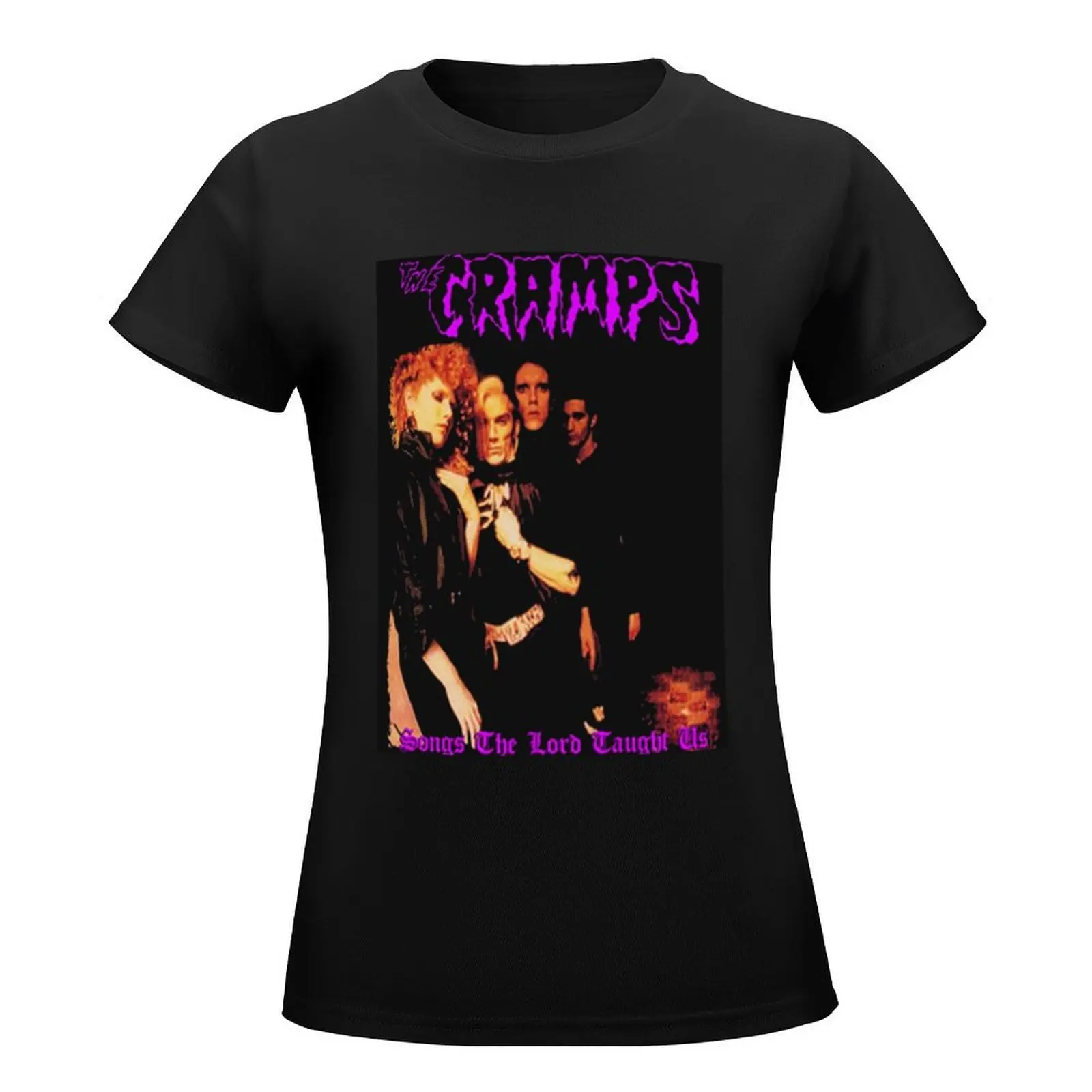 The Cramps T-Shirt kawaii clothes anime plain western t shirts for Women