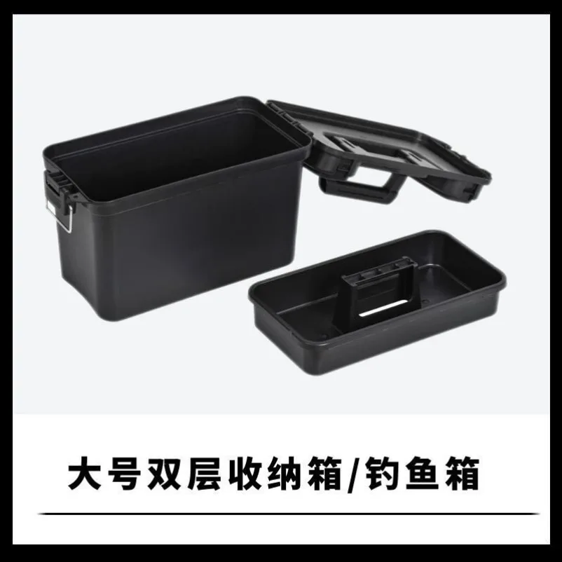 Tool spare parts storage box Lightweight portable toolbox Outdoor motorcycle side box transformation Car storage