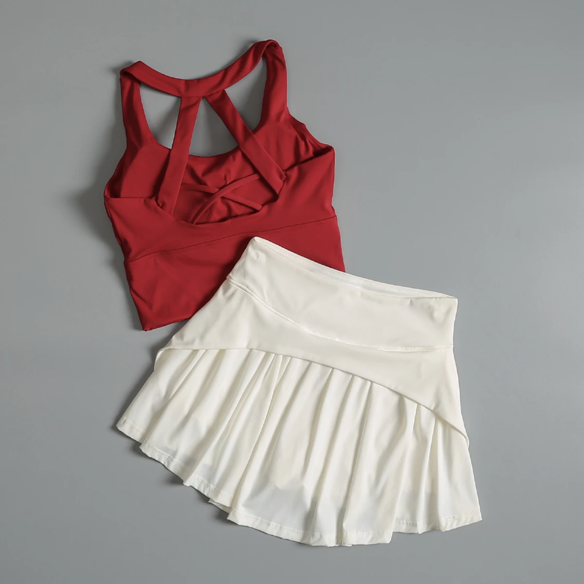 Traje de yoga avanzado para mujer en verano, entrenamiento de gimnasia, traje para correr de secado rápido, nueva ropa deportiva de tenis y bádminton