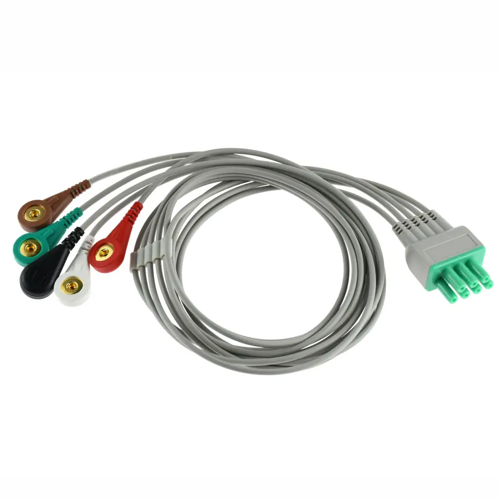 ECG Cable lead ECG Holter Monitoring Recorder System For M&b CD2000-1800