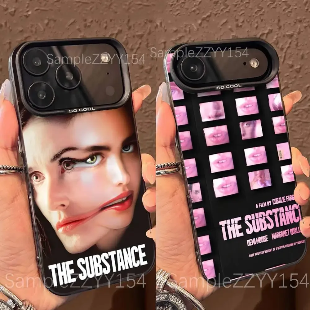 

The S-SubstanceS Sue Phone Case For IPhone 15,16,17,13,14,11,12,Pro,Max,Plus,E,Air,Mini Gray Matte Shockproof IMD Cover