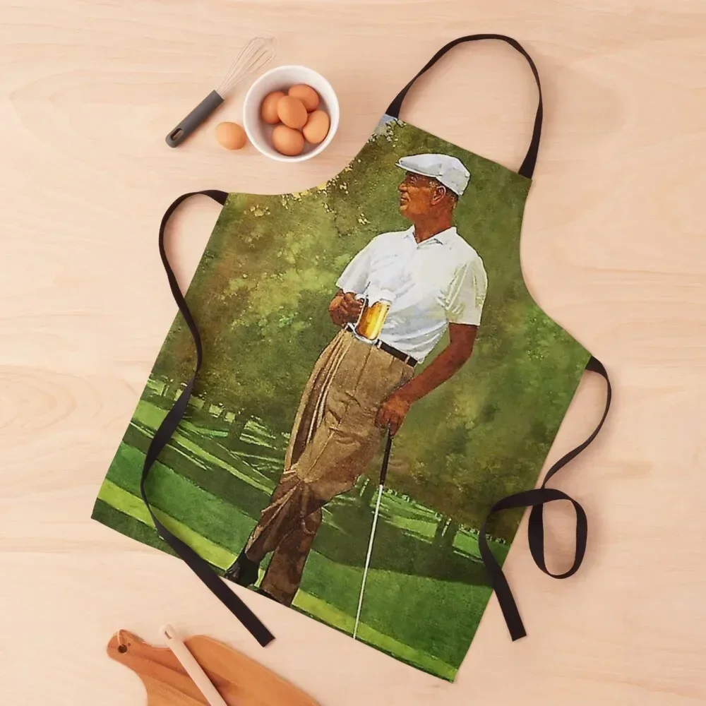 

That's what i do i play golf i drink beer and know things Apron For Women Kitchen Chef Uniform Women Household Items Apron
